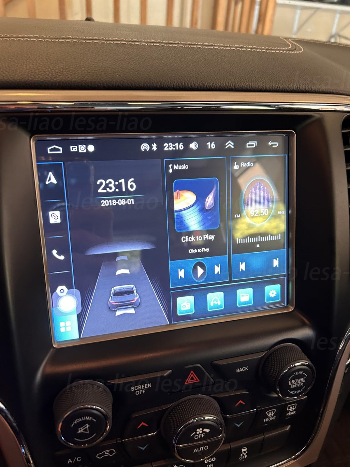Android 15 CarPlay Car Stereo Radio WIFI For Dodge Challenger Charger 2015-2019