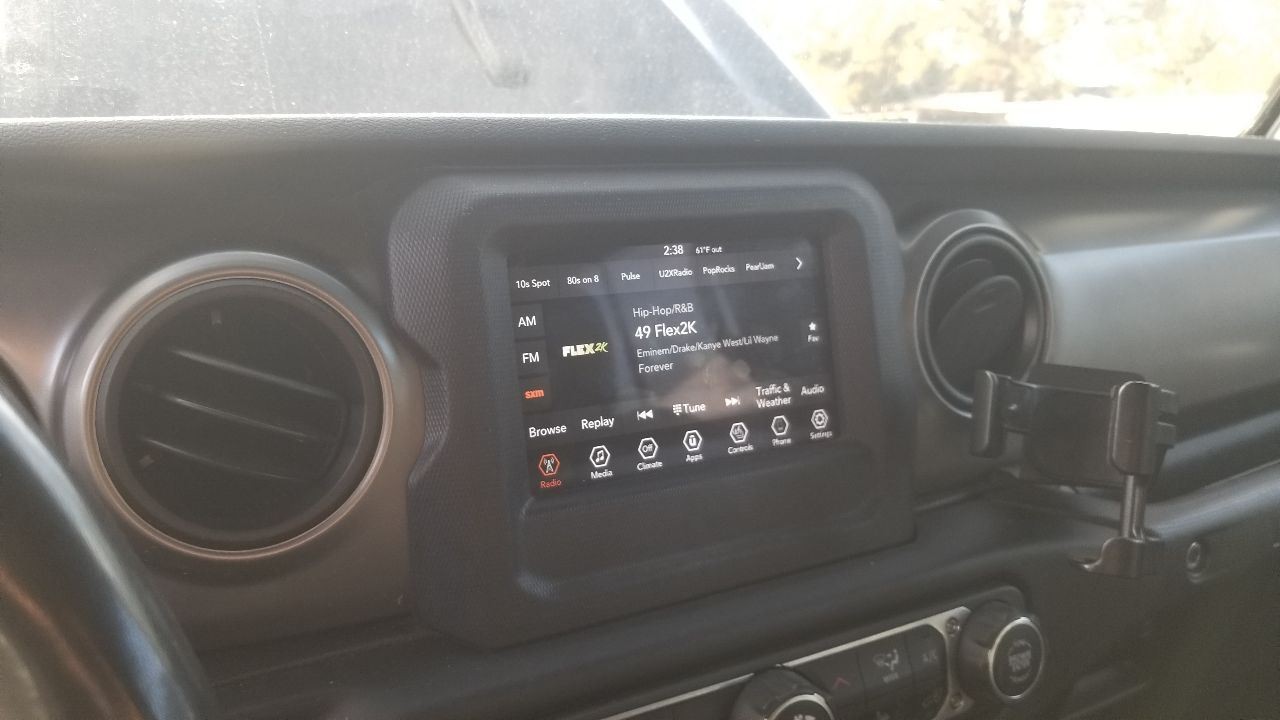 20 JEEP WRANGLER JL JLU RADIO AUDIO DISPLAY RECEIVER LEFT HAND DRIVE 68428547AD