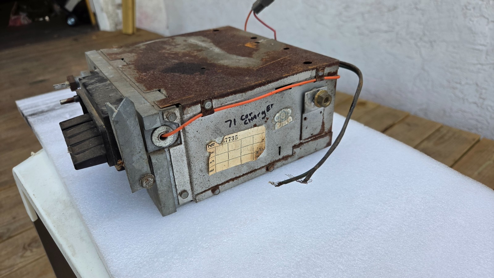1971-1973 Dodge Mopar b body am radio Charger Coronet 3501013