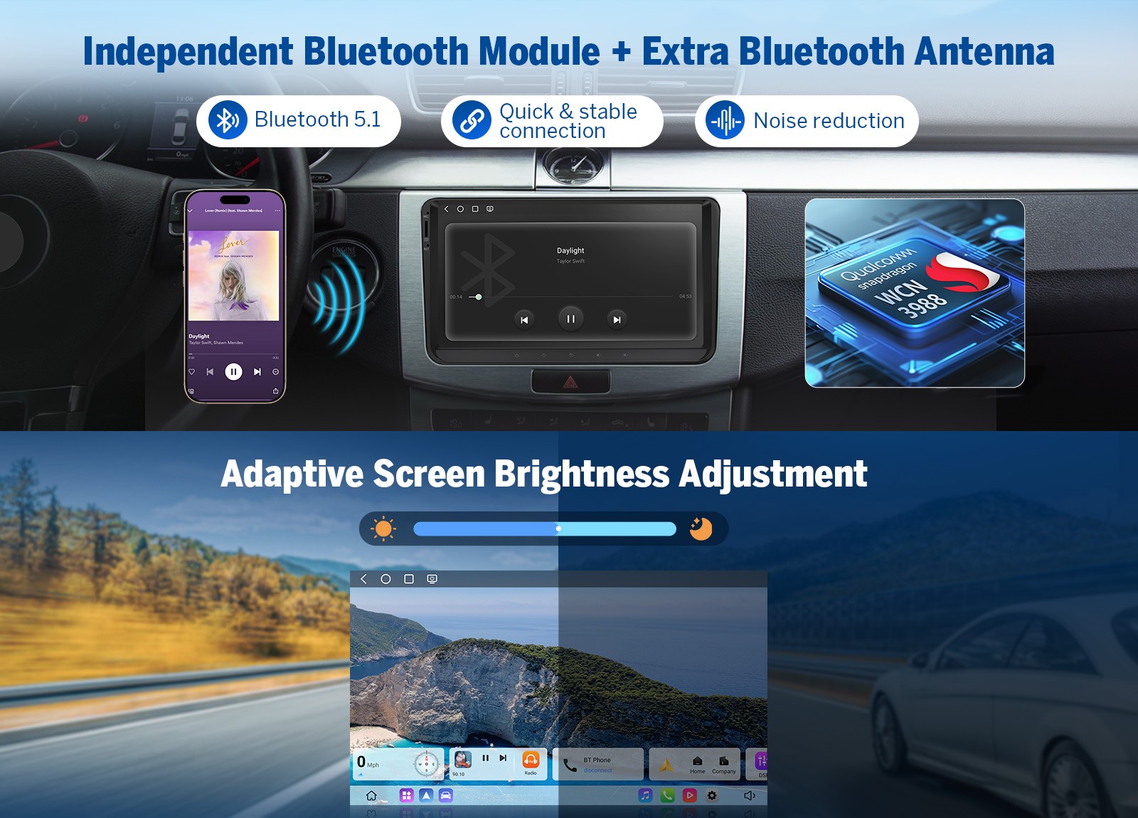 CAM+For VW Volkswagen Jetta Passat Android 12 8Core Car Stereo Radio GPS CarPlay