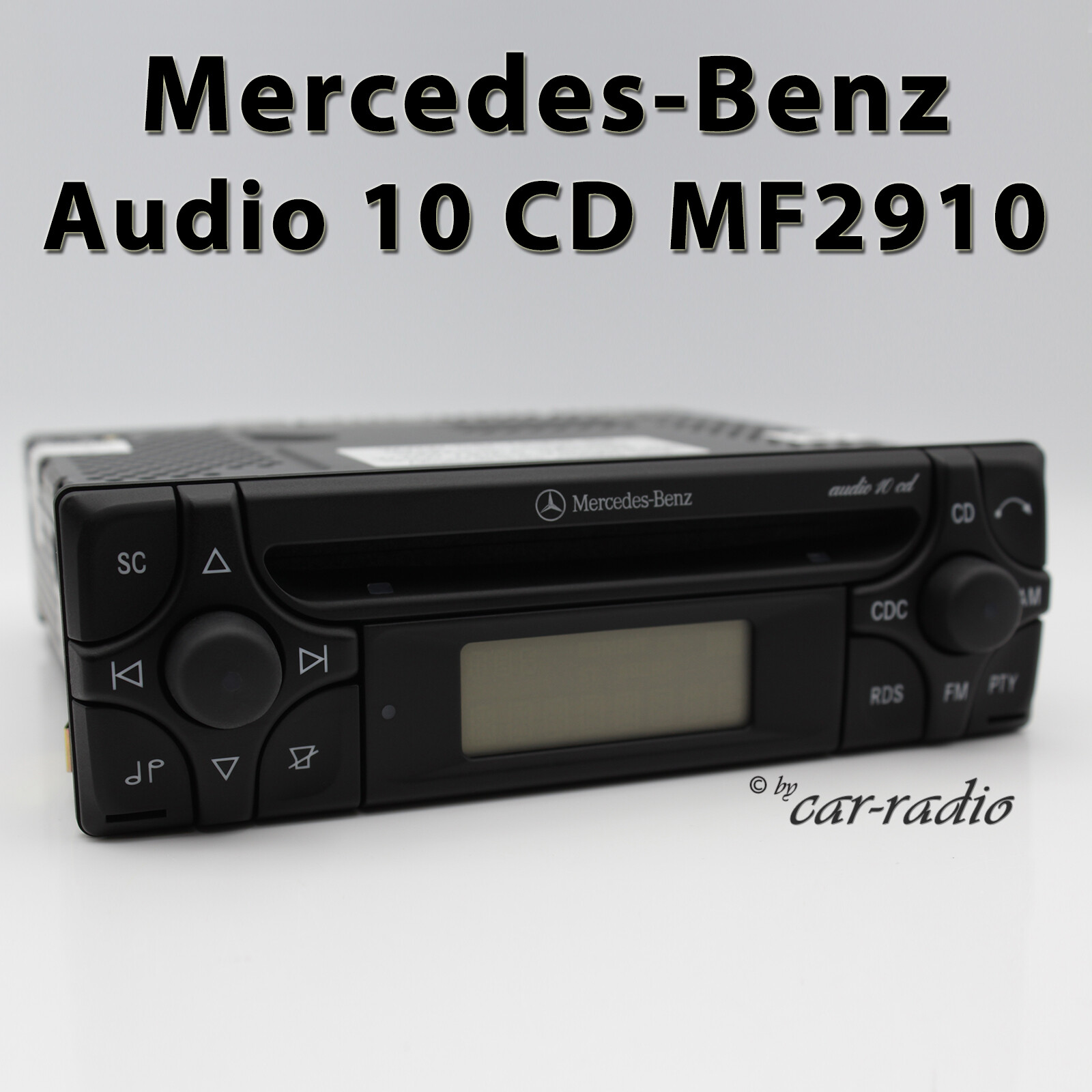 Genuine Mercedes CD Car Stereo W202 W201 W168 W140 W126 W124 Alpine Becker Radio