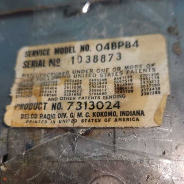 AM Radio “UNTESTED” Fits 1970 BUICK LESABRE 1139861