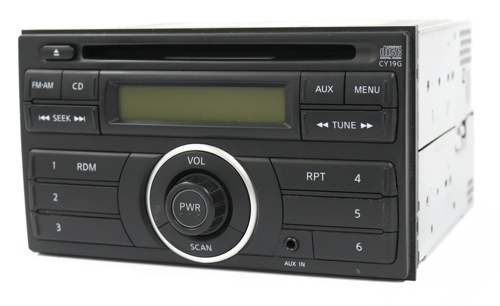 2012-2014 Nissan Versa AM FM Radio Receiver CD Player Face Code CY19G 281853AN0A