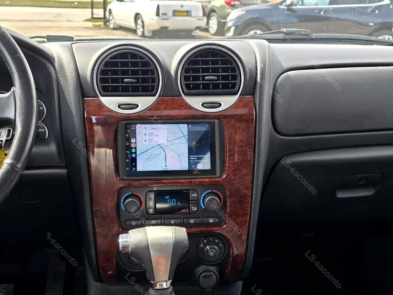 For 2002-2009 GMC Envoy Apple Carplay Car Radio Stereo Android 15 GPS Navi WiFi