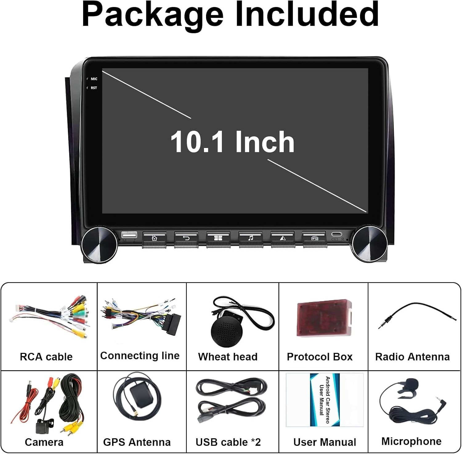 Plug Play Car Radio for Toyota Tundra 2007-2013Sequoia 2008-2018 Head Unit4796-2