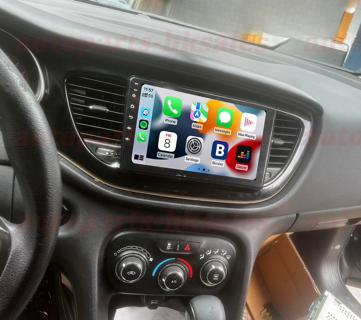 64GB Android 13 Car Radio Stereo FM GPS NAVI +Camera For Dodge Dart 2013-2016