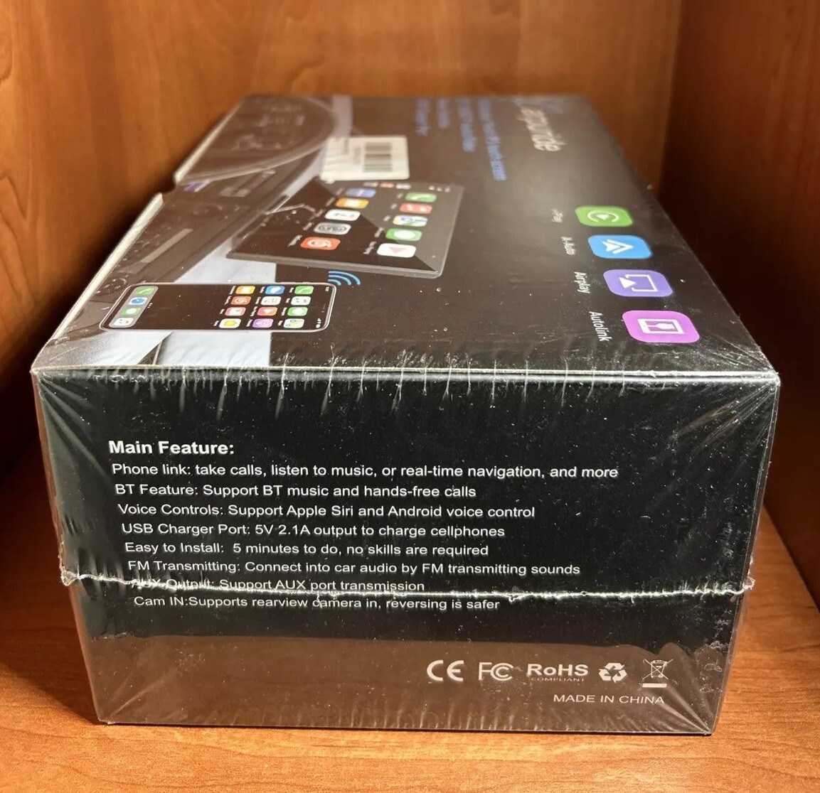 Carpuride 9 Inch touchscreen Apple CarPlay Android Auto Media Car Play CarStereo