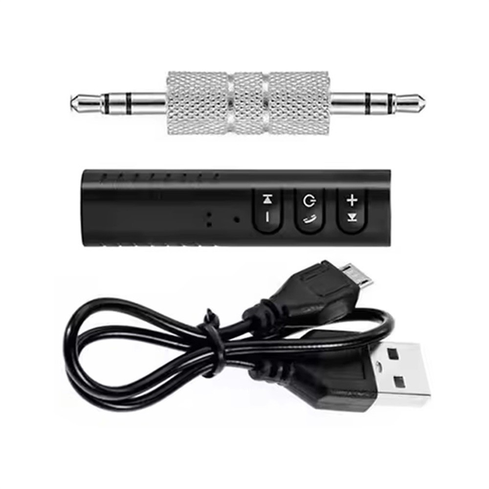 Car Bluetooth Adapter with Pen Clip Design for Smartphone and Speaker Connection