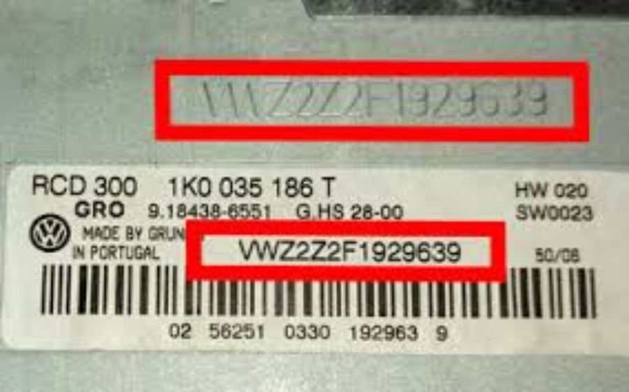 VW Radio SAFE Code Removal – RNS510 / RCD210