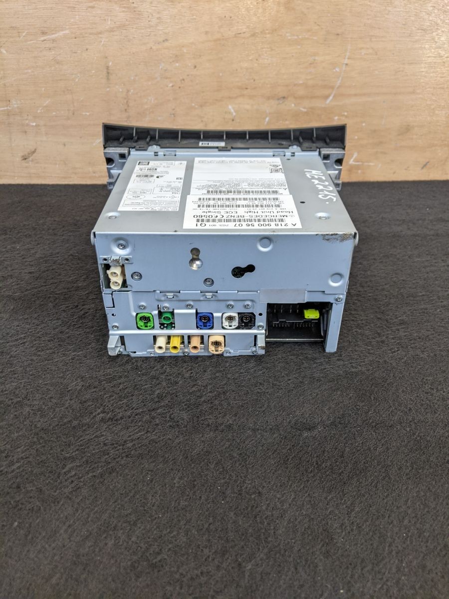 MERCEDES E-CLASS S212 SAT NAV CD RADIO HEAD PLAYER CONTROL UNIT A2189005607