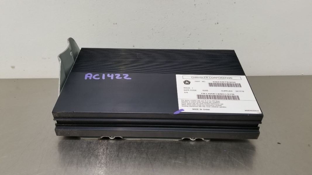 15 DODGE RAM 2500 RADIO AUDIO AMP AMPLIFER CREW CAB 68248793AB
