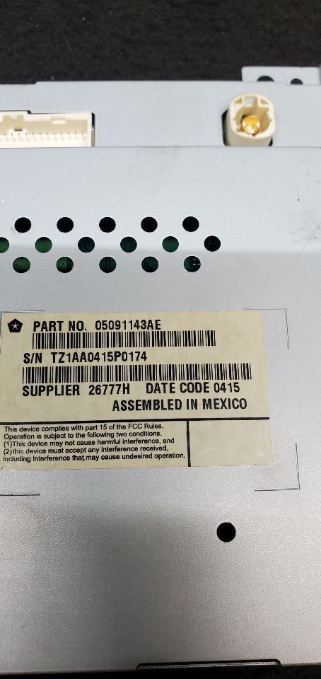 Info-GPS-TV Screen Display Fits 13-16 DART 1190264