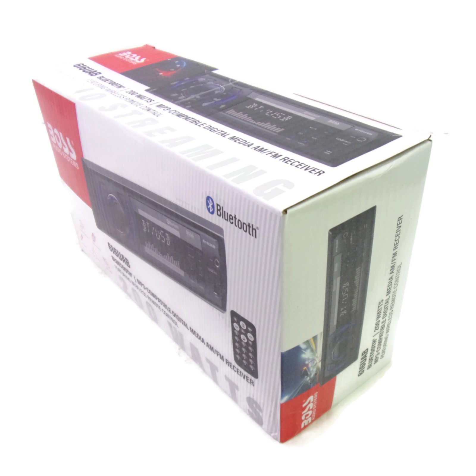 Boss Audio System 616UAB Car Stereo w/ Bluetooth Single DIN MP3 Touchscreen NIB