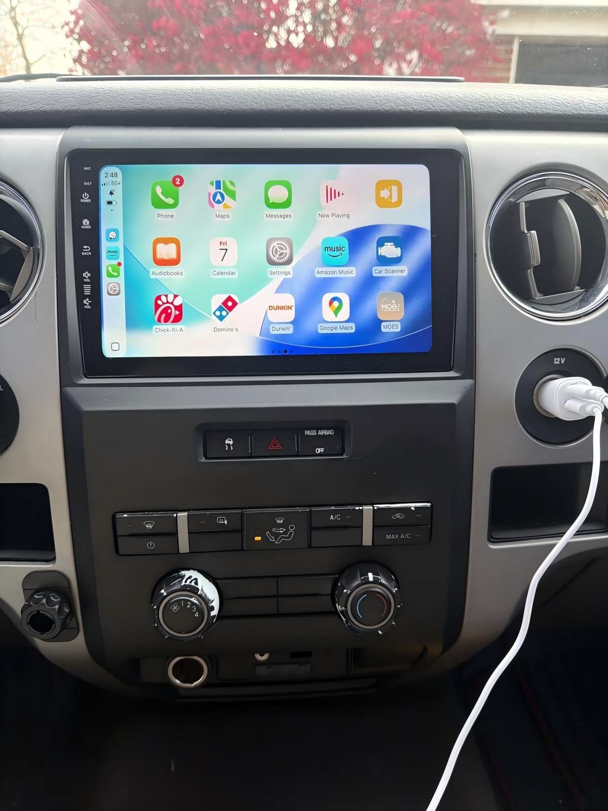 Android 13 Carplay Car Stereo Radio For 2009-2012 Ford F150 F-150 Wifi GPS Navi