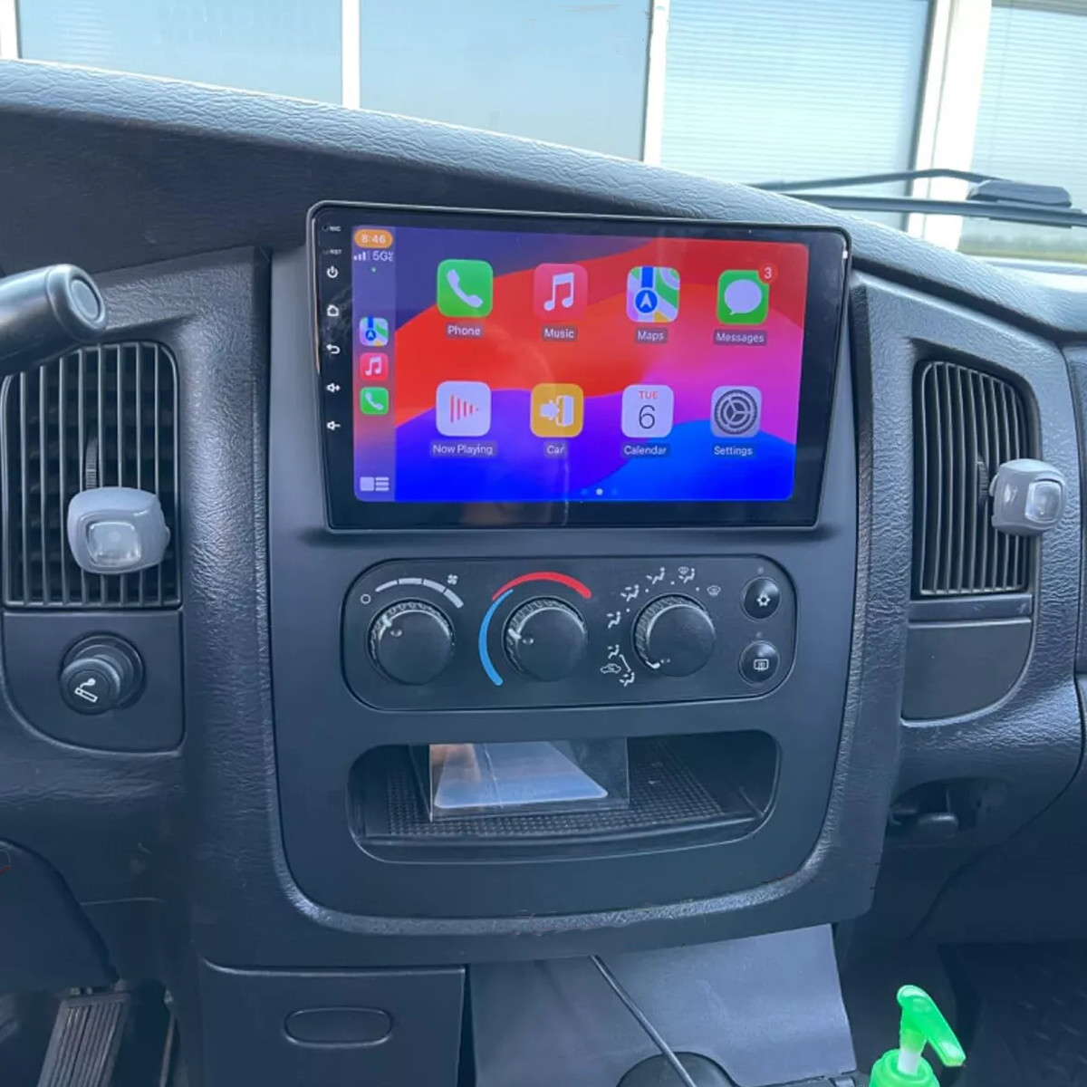 For 2002-2005 Dodge Ram CarPlay Android 13 Car Radio Stereo DSP GPS