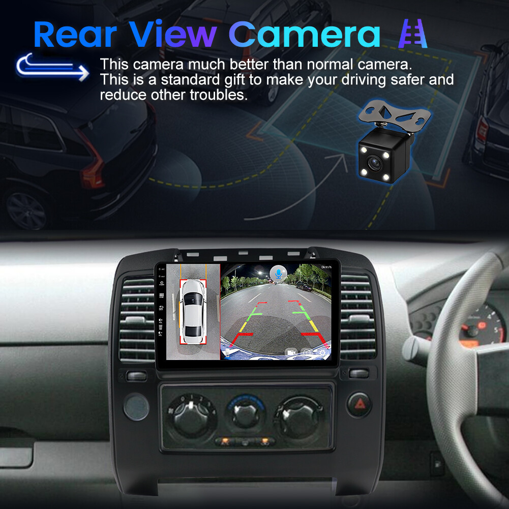 4GB+64GB Car Stereo Car Play For Nissan Navara D40 2005-2011 GPS AUX Android 14