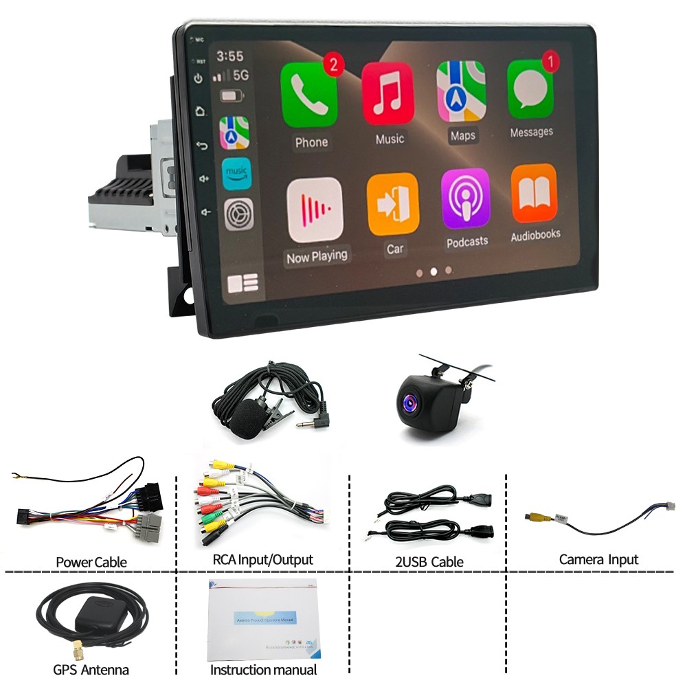 For Dodge Ram charger 1981-1993 9″ Android 14.0 Apple Carplay Stereo Radio GPS