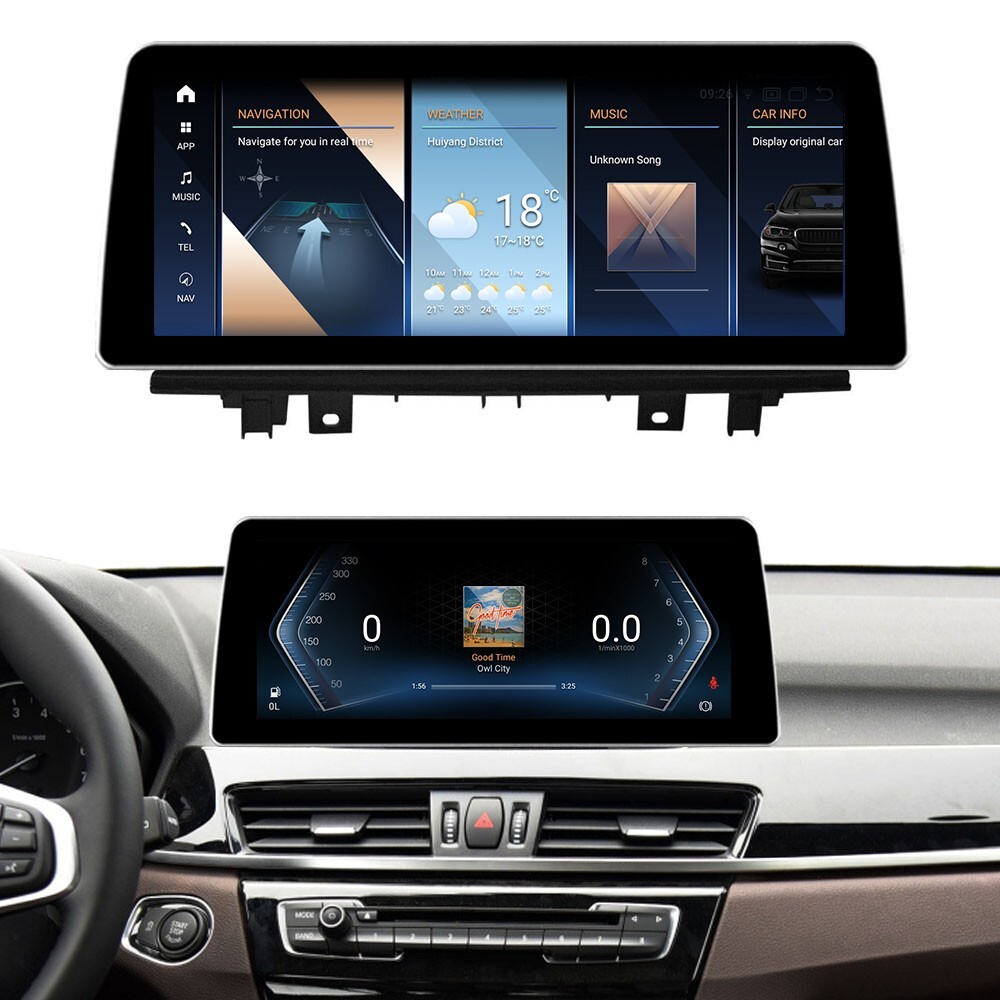 12.3in BMW X1 F48 8+256GB Android13 Screen Radio Head Unit Carplay Upgrade NBT