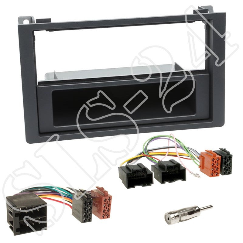 Ampire CPR60 Radio DAB+ with installation kit for Saab 9-3 (YS3F) 2007-2012