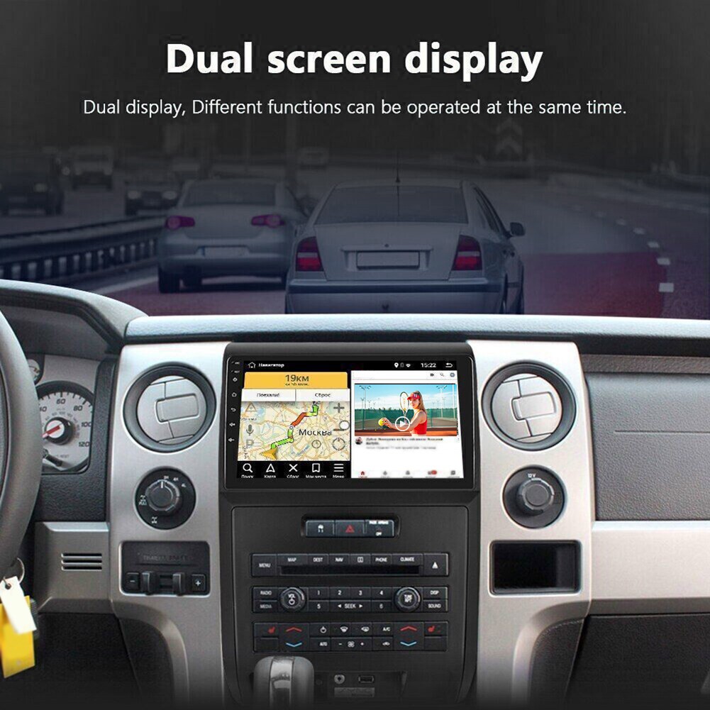 2+64G Android 15 For Ford F150 2009-2014 Carplay Car Stereo Radio Navi GPS WIFI