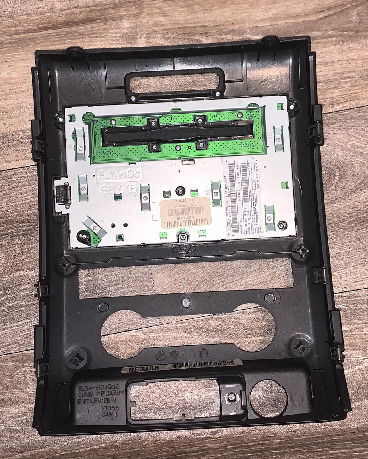 2009 Ford F150 Radio Stereo Control Panel 9L3T-18A802-HA (Panel Only)