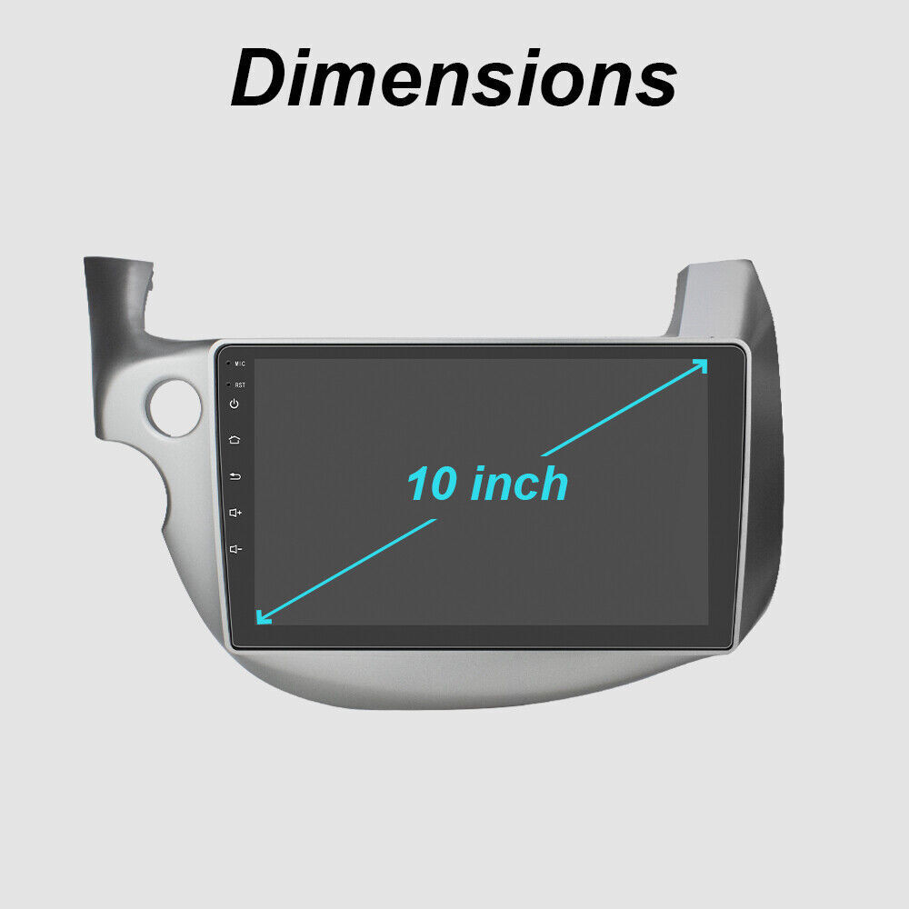 Head Unit For Honda Fit 2009-2013 32GB Android Carplay GPS Navi Car Stereo Radio