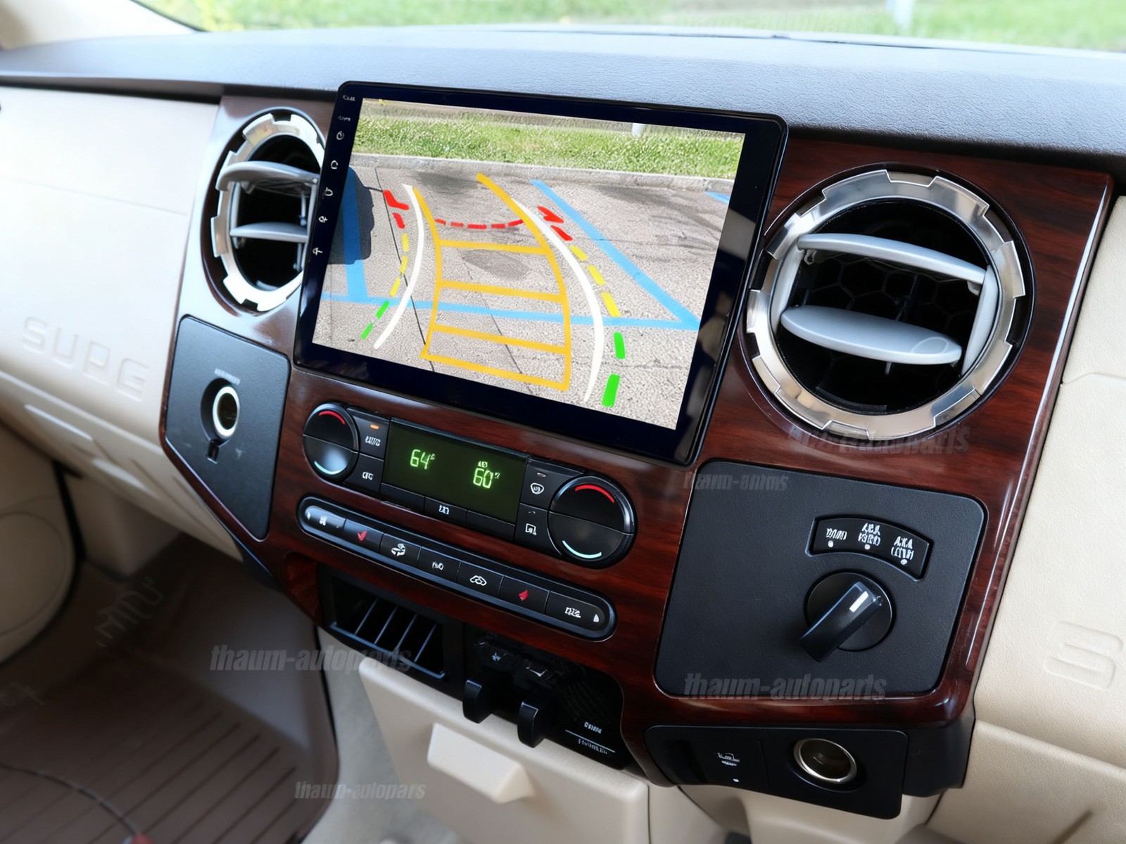 For 2005-14 Ford F-250 F-350 Super Duty CarPlay Android13 Radio 10″ GPS Headunit