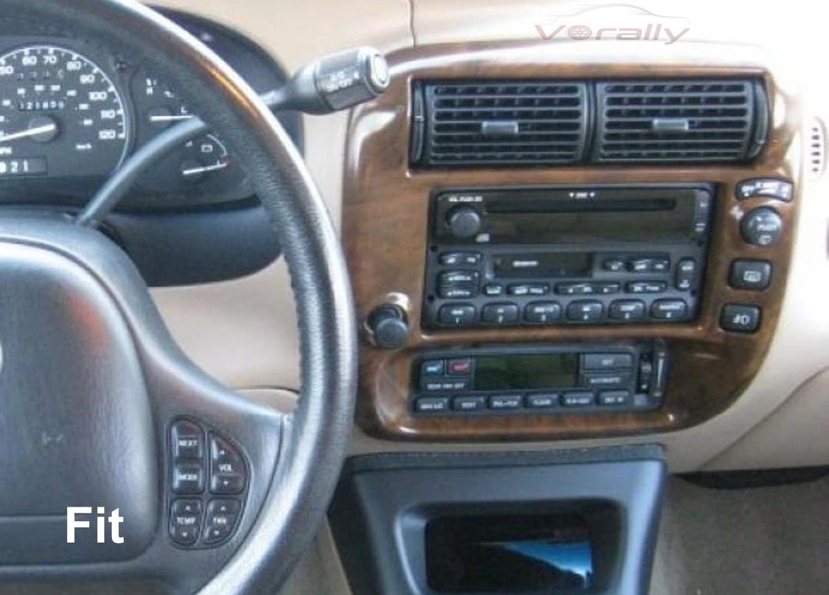 4+64G For Mercury Mountaineer 1997-2001 Android 15 Car Stereo Radio Carplay GPS