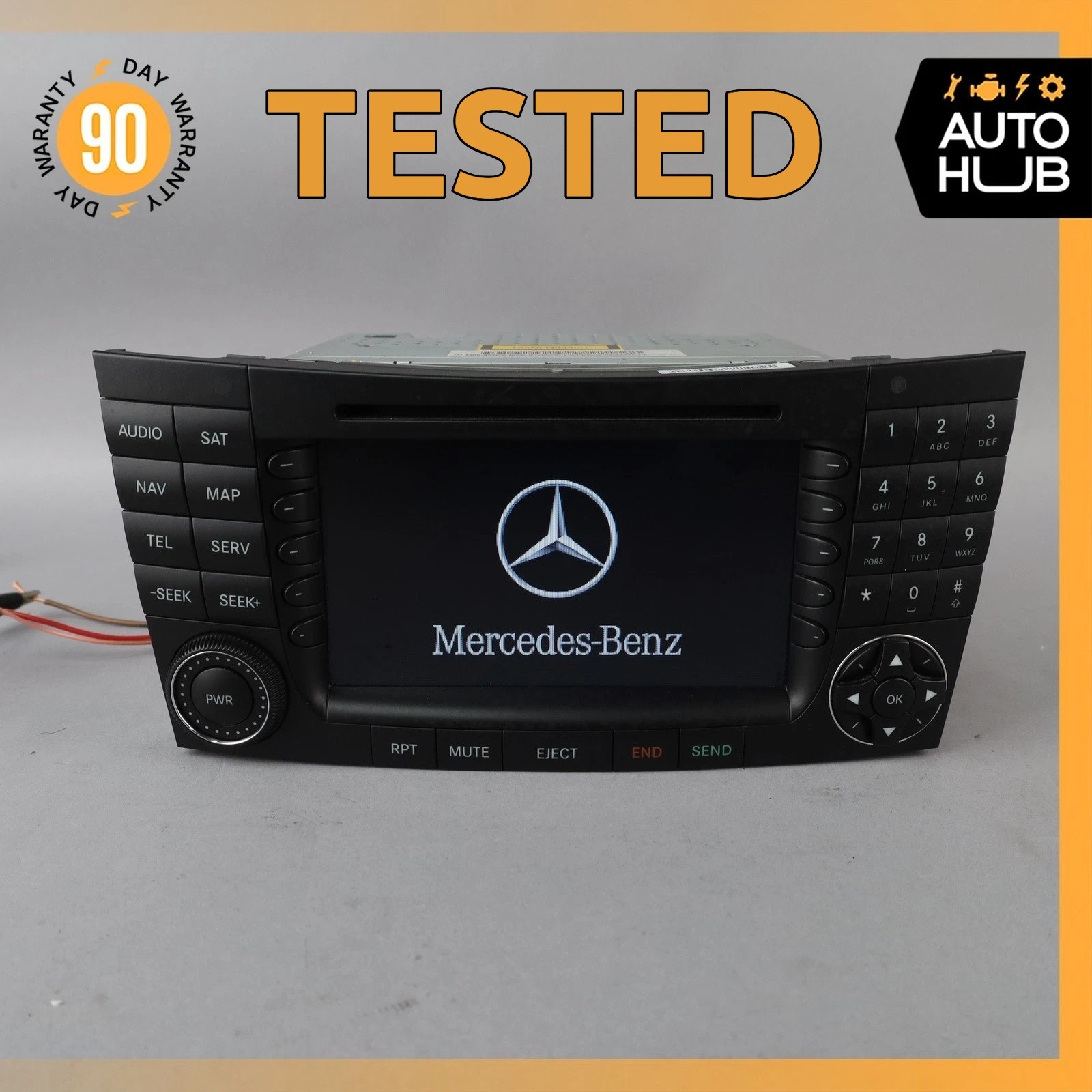 03-08 Mercedes W211 E320 CLS500 E550 Command Head Unit Navigation Radio CD OEM