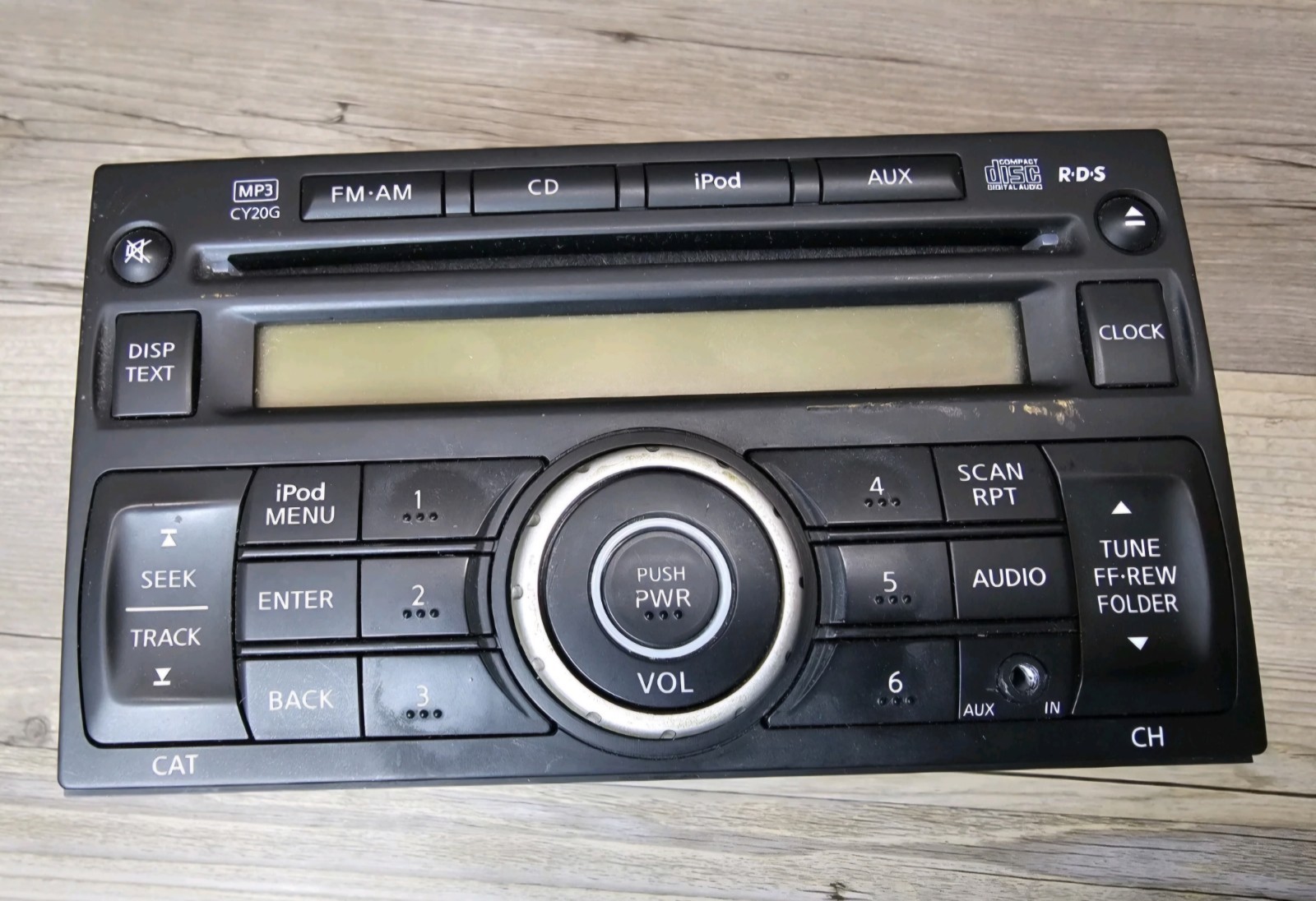2012-2013 NISSAN VERSA OEM AM FM Radio Stereo MP3 Aux CD Player Receiver Unteste