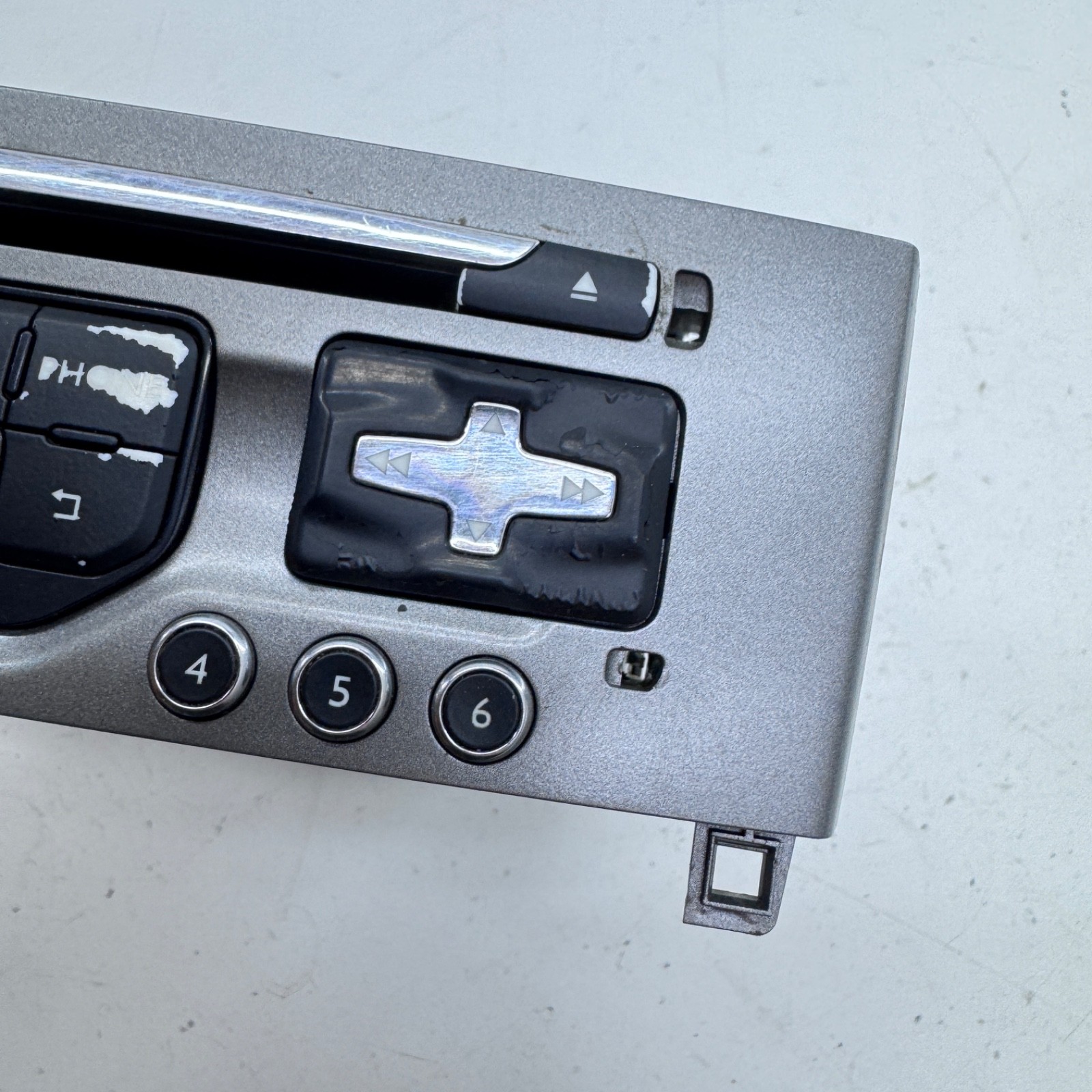 PEUGEOT 308 MK1 STEREO HEAD UNIT 98034631XH RADIO CD PLAYER AUDIO SYSTEM 11-13