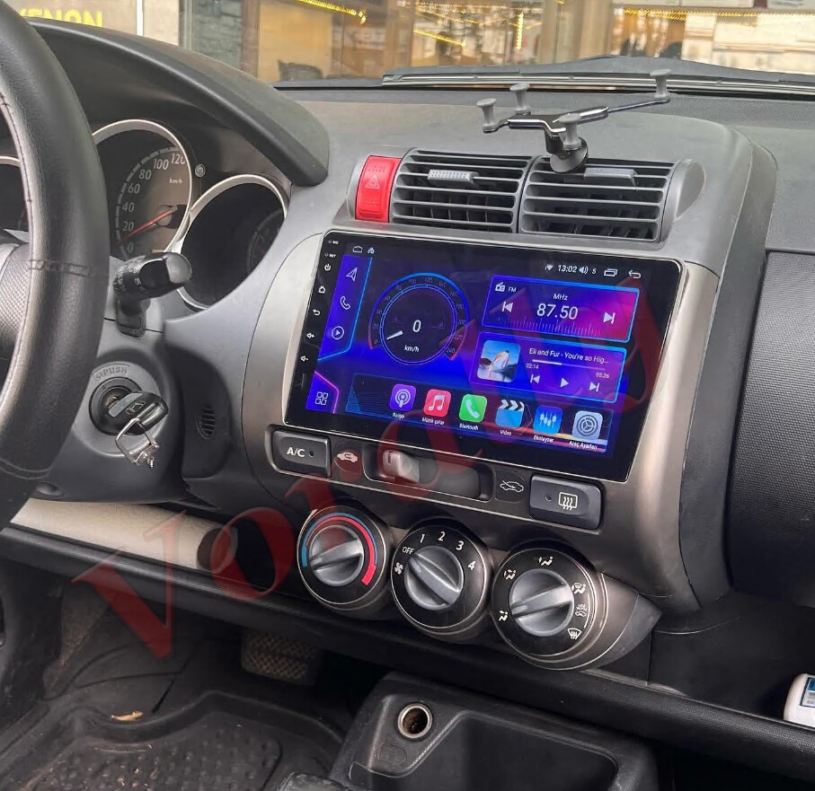 4+64G Android 14 For 2004-2010 Honda Fit Jazz Car Stereo Radio Carplay WIFI GPS
