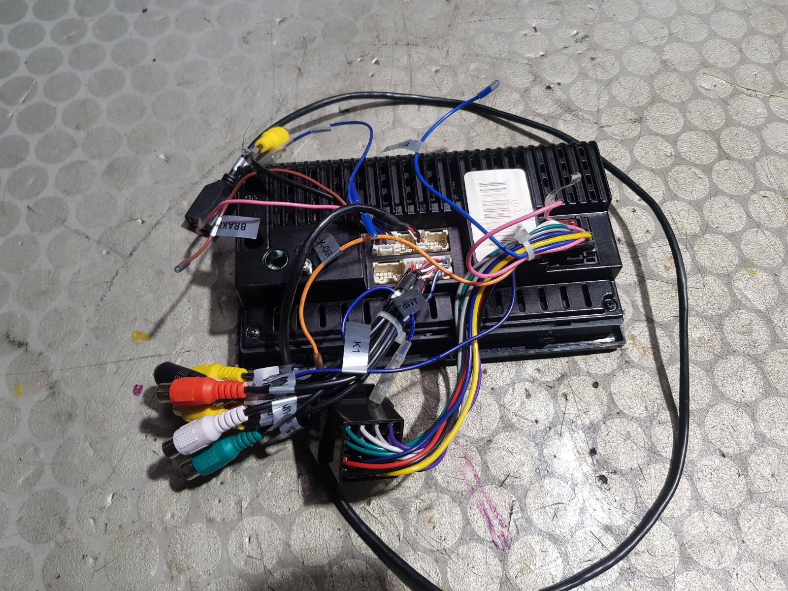 Aftermarket Bluetooth Navigation Head Unit Unknown Brand