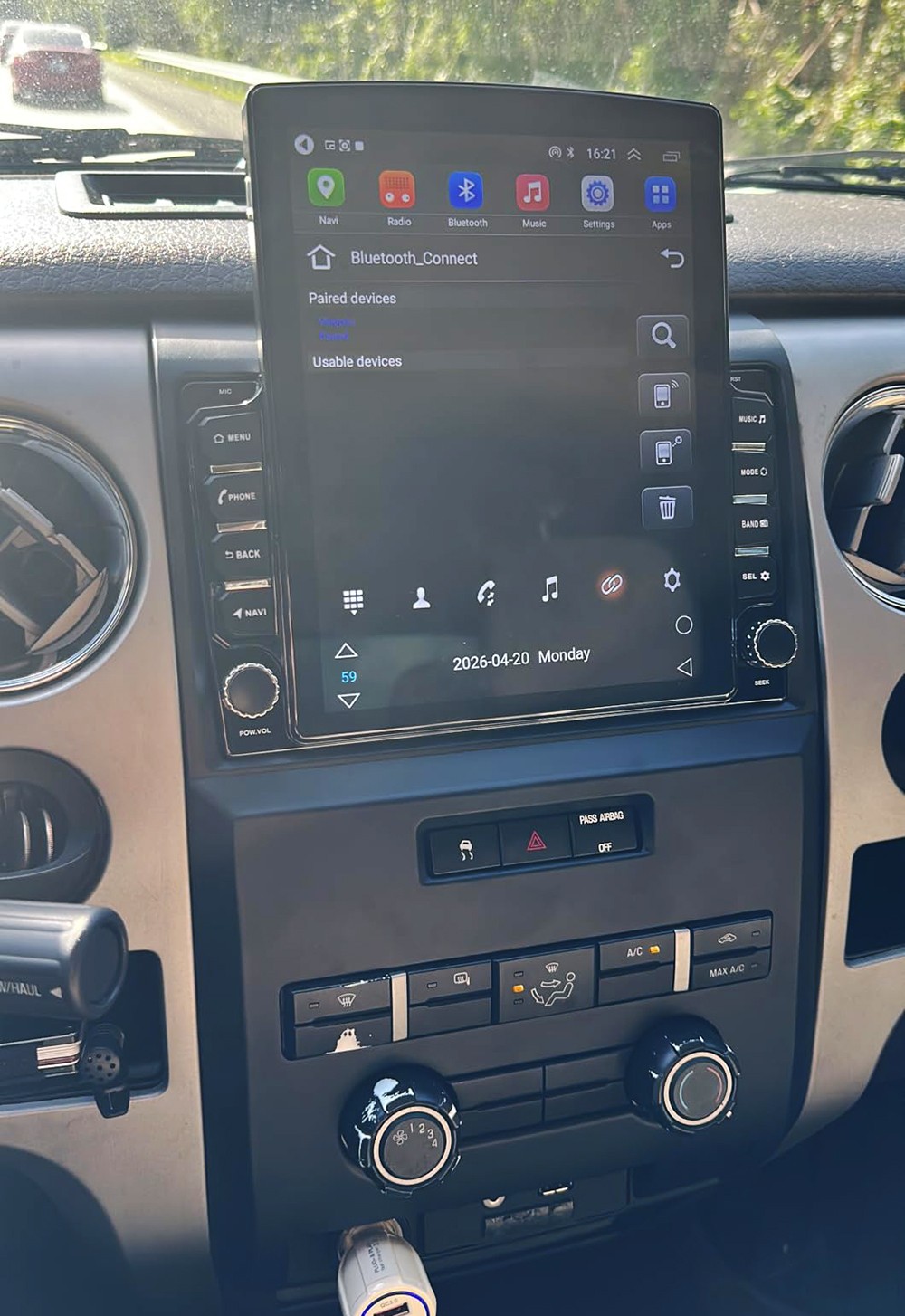 For Ford F150 2009-2014 Android 13 Apple CarPlay Stereo Radio GPS Navi WIFI 64GB