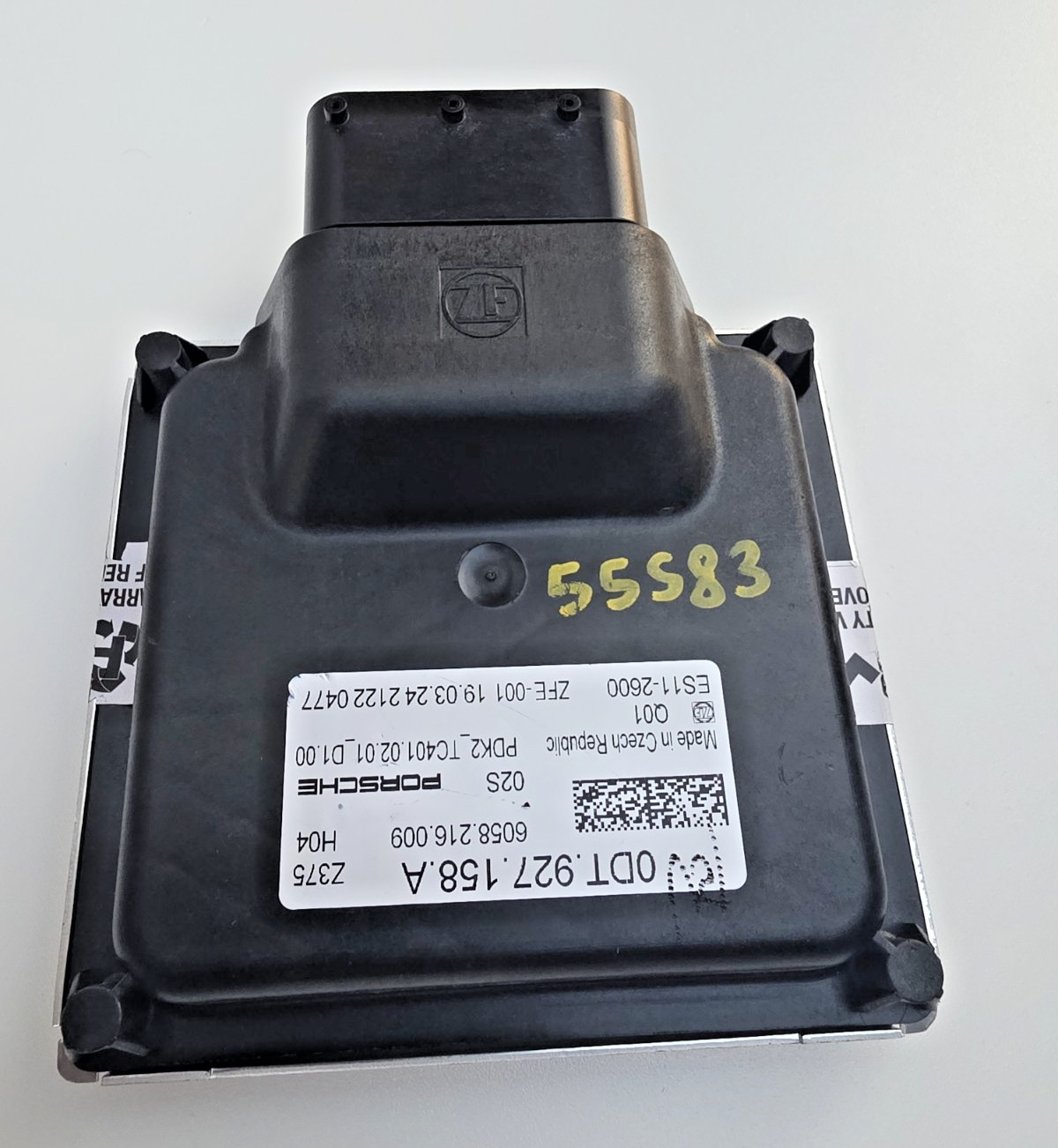 Porsche PDK TCU Transmission Control Module 0DT927158A ZF ESII-2600 Genuine OEM