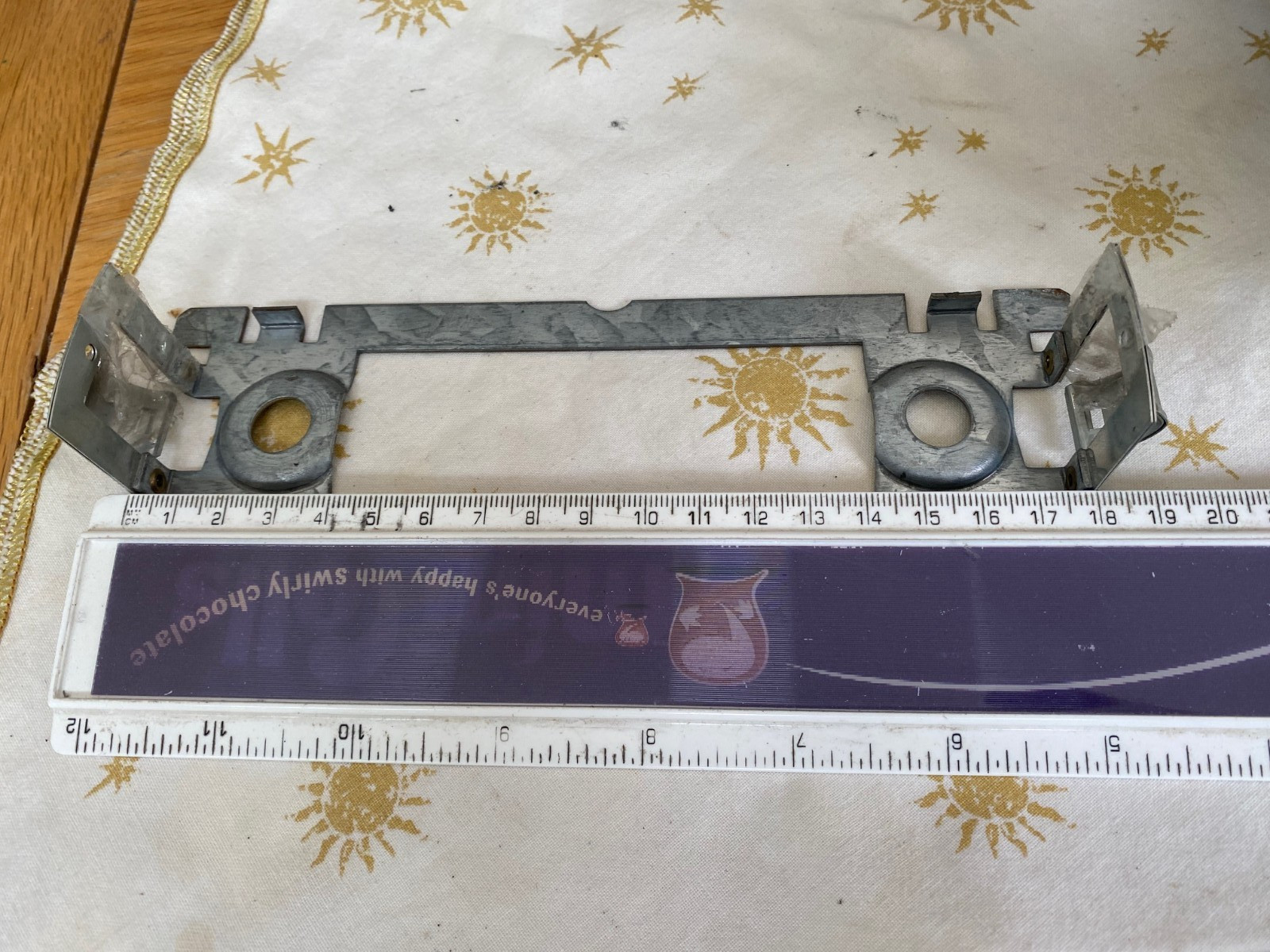 1970,s or 80,s front mounting car radio bracket, standard in dash mount v3