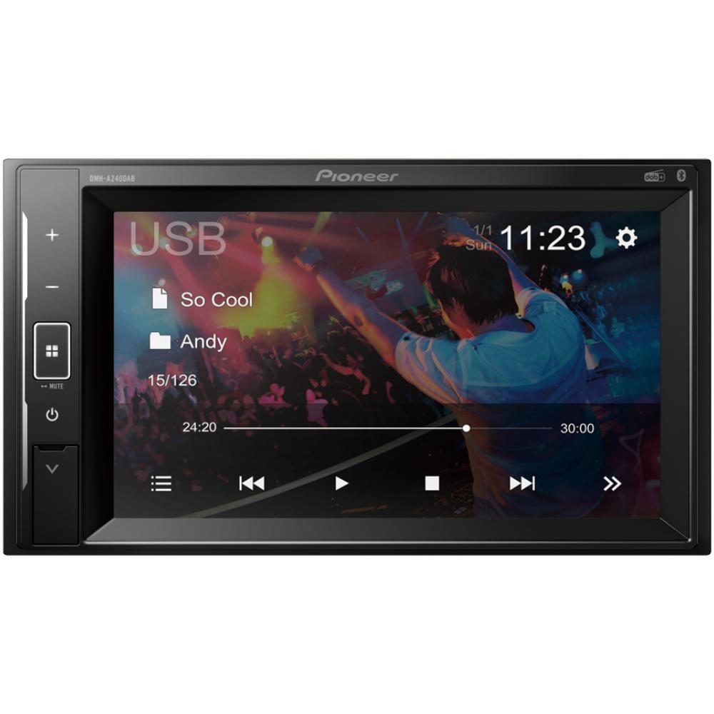 Pioneer DMH-A240DAB 6.2″ Double Din Bluetooth USB DAB Car Stereo Refurb