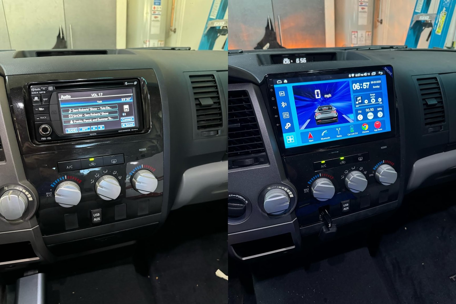 9” for Toyota Tundra 2014-2021 Car Stereo Radio Android 15 CarPlay GPS 2+64GB