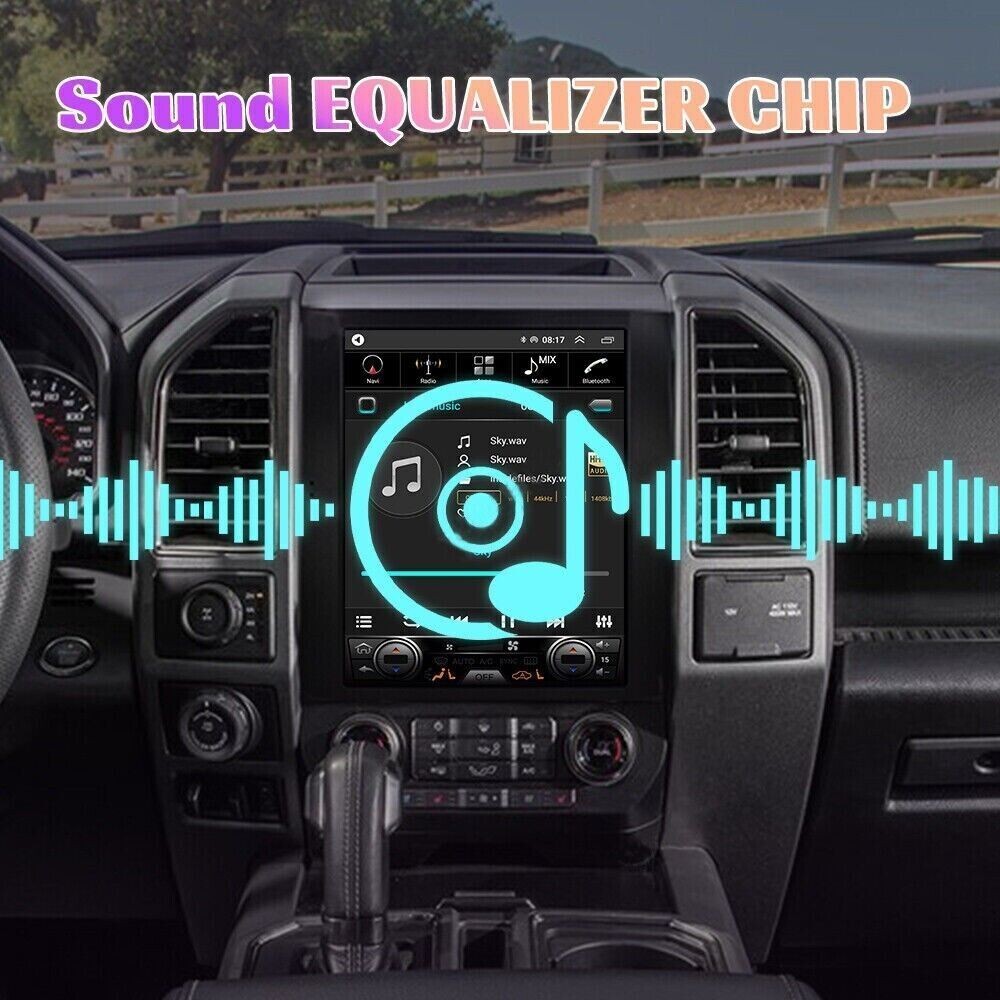 12.1″ CarPlay Wireless BT Navi IPS Display Multimedia for Ford F150 2015-2021