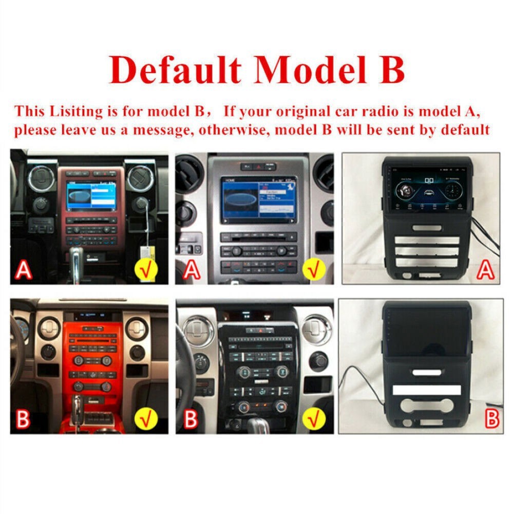 Fits For Ford F-150 2009-2014 Wifi Carplay Android 14.0 Stereo Radio GPS Navi