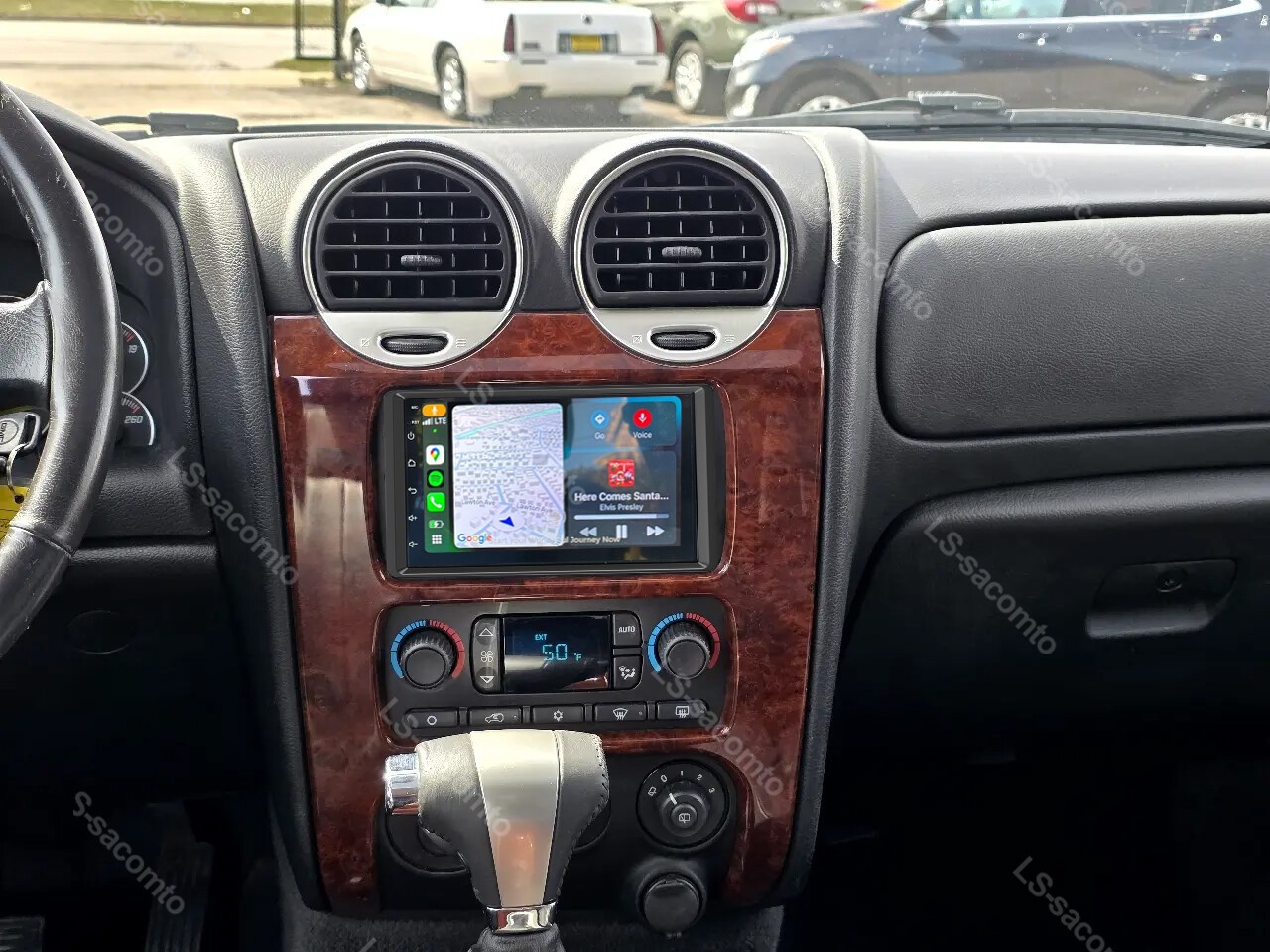 For 2002-2009 GMC Envoy Apple Carplay Car Radio Stereo Android 15 GPS Navi WiFi