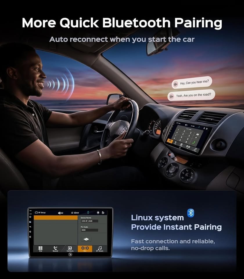 AINAVI 9″ Car Stereo for Toyota RAV4 2006-2011 CarPlay Android Auto GPS BT FM