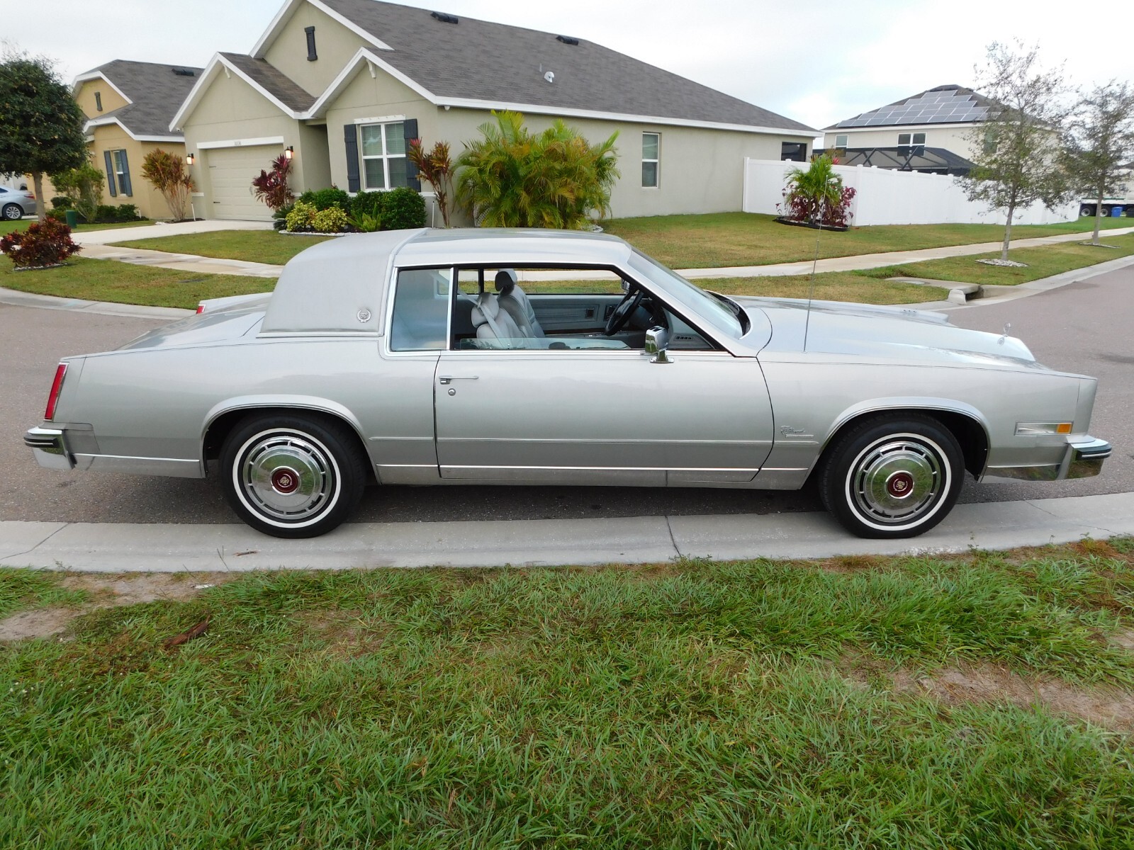 GM 1979 Cadillac Eldorado in Norfolk Grey with Silver leather interior 350 V-8.