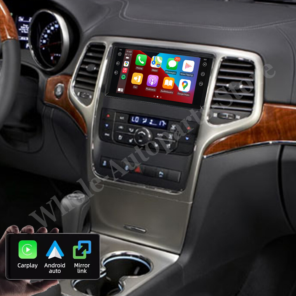 For 2012 Jeep Grand Cherokee 7″ Android 13 Carplay Car Stereo Radio GPS Navi FM