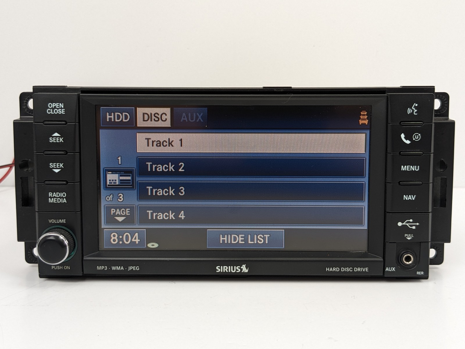 2008-2010 Chrysler 300 Radio AM FM DVD Player Receiver W/Navigation OEM ID RER
