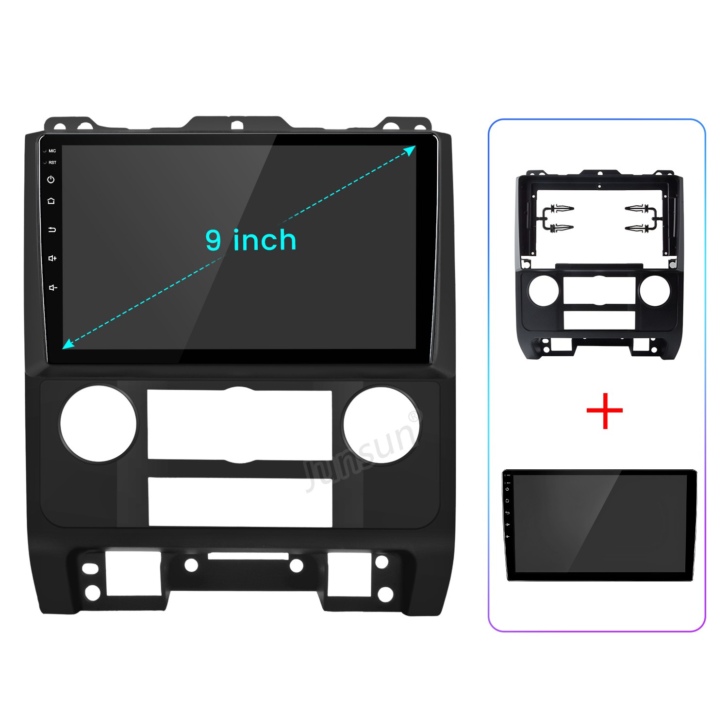 Android15 4+64G CarPlay For Ford Escape 2007-2012 Car Stereo Radio GPS Navi WIFI