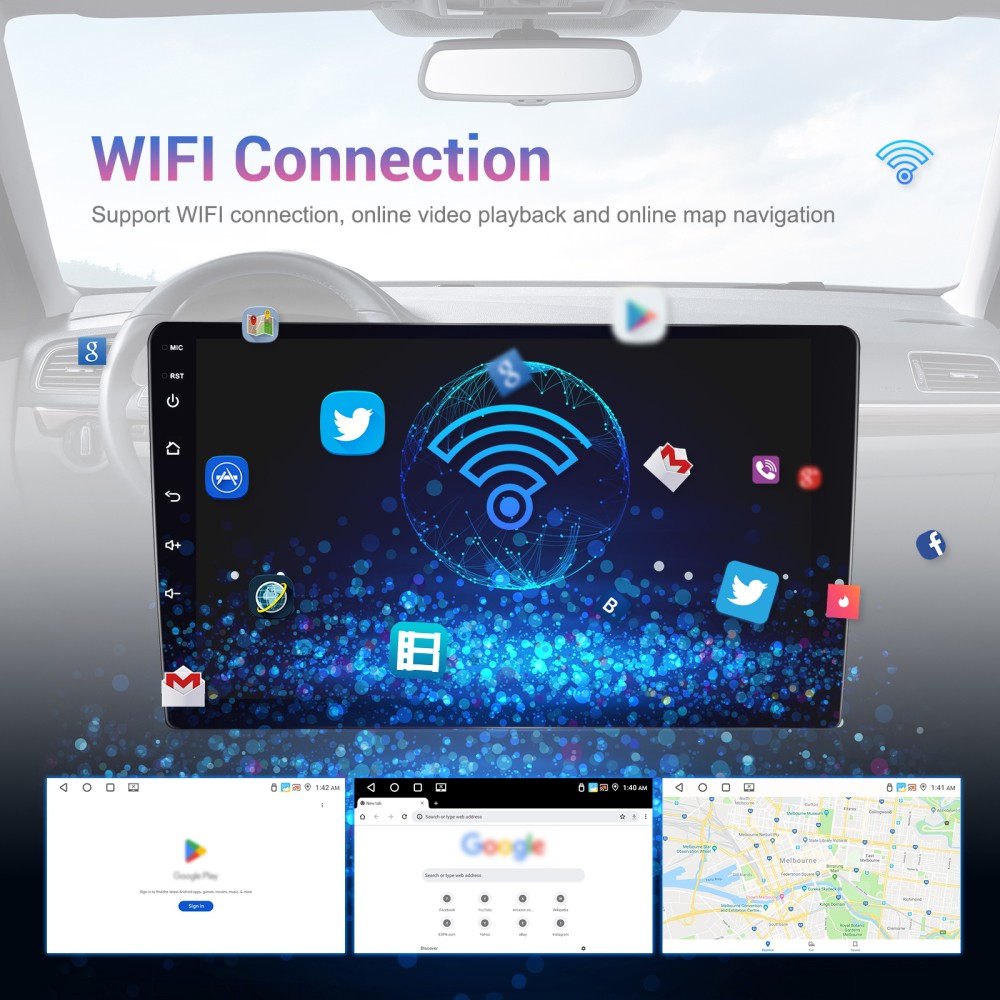 JBL For Toyota Tacoma 2005-2013 4+64G Carplay Android15 Car Stereo Radio GPS RDS