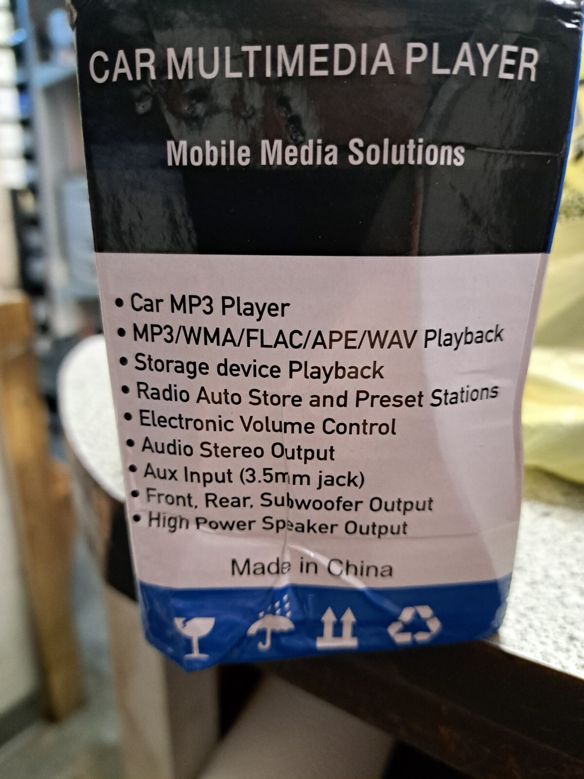 MP3 Automotive Radio Receiver Tuner Restomod Retro USB Micro SD