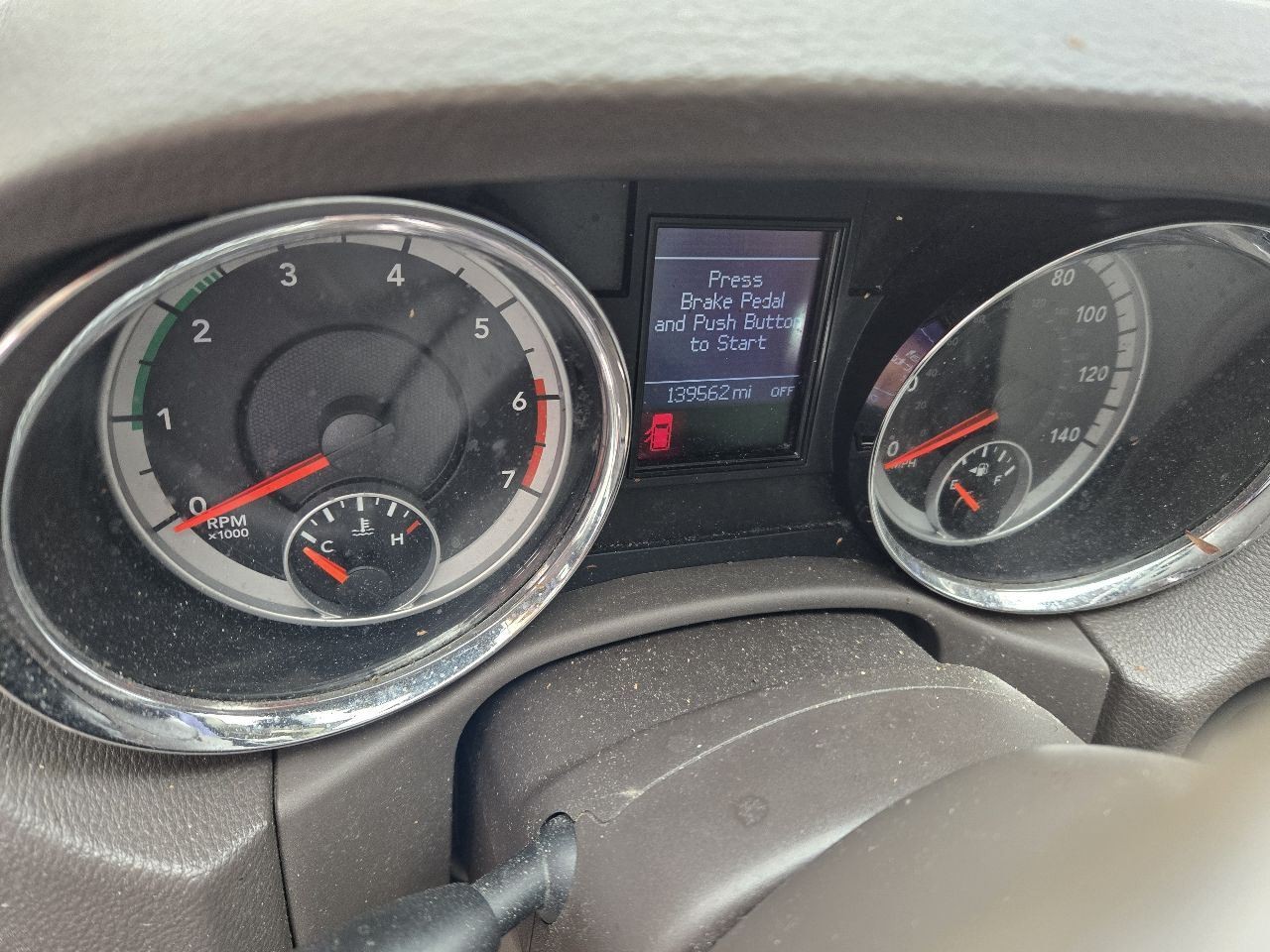 2011-2013 Dodge DURANGO Radio Receiver Face Plate ID RHB w/Satellite Radio