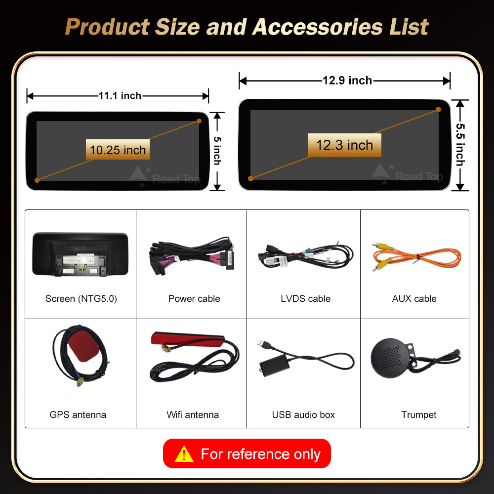 12.3″ Android Carplay Multimedia Screen Navi For Mercedes Benz C GLC W205 V W447